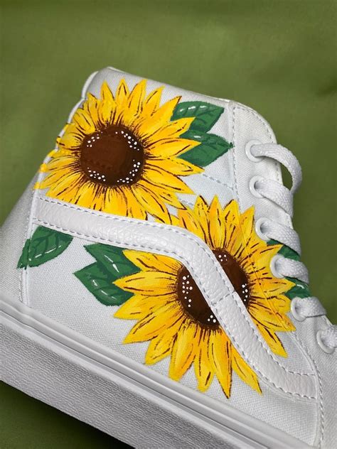 Vans Custom Sunflower Shoes Ecolesetformationsfr