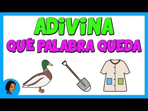 Lo único que vais a necesitar es tener una aplicación para hacer al final, el jugador con el puntaje más alto gana. Adivina qué palabra queda | Juego conciencia fonológica ...