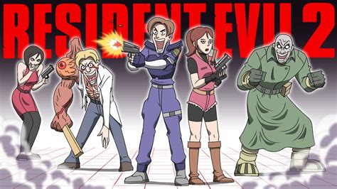 Resident Evil 2 Animated Parody - Game Shenanigans! 🧟‍♀️🧟🧟‍♀️ - YouTube