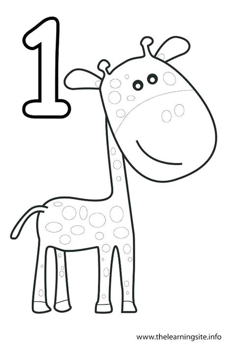 Number 1 Coloring Pages For Preschoolers at GetColorings.com | Free