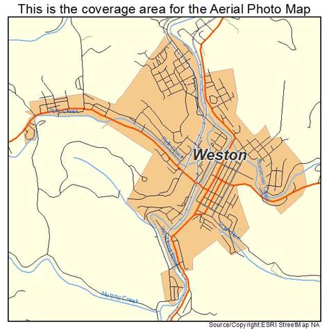 Aerial Photography Map Of Weston Wv West Virginia