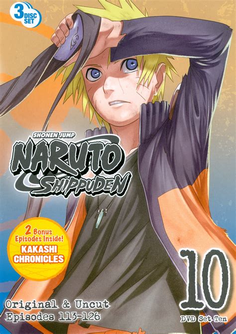 Naruto Shippuden Box Set 10 3 Discs Dvd Best Buy