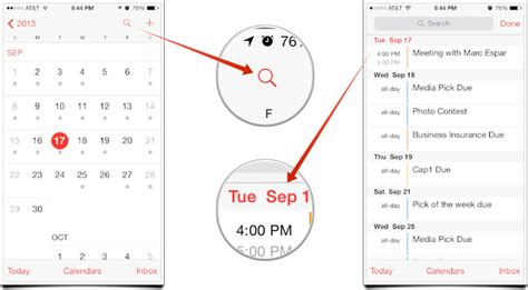 How To Access List View In The Calendars App On Your Iphone Or Ipad