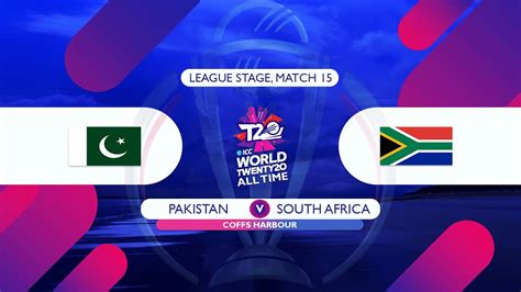 Pakistan Vs South Africa T20 World Cup 2020 All Time Coffs Harbour