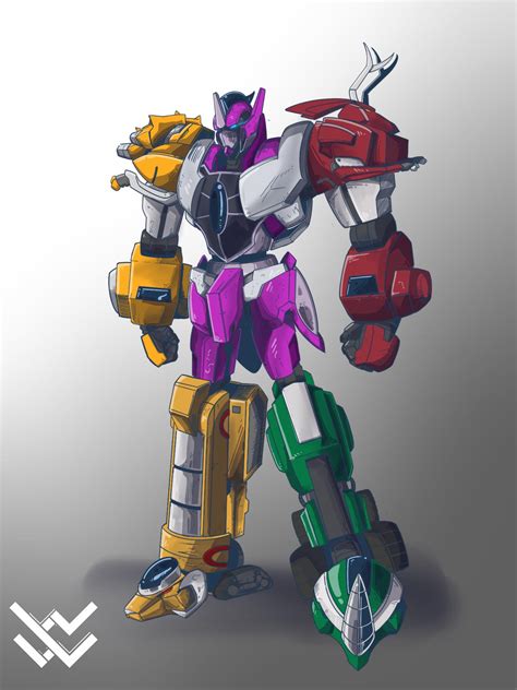 The Megazord From The Zords I Poster Earlier For The Commissioners