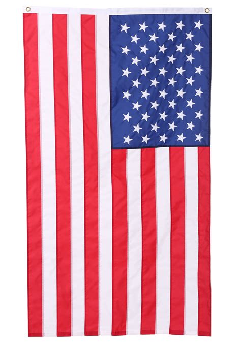 usa embroidered nylon flag 3 x 5