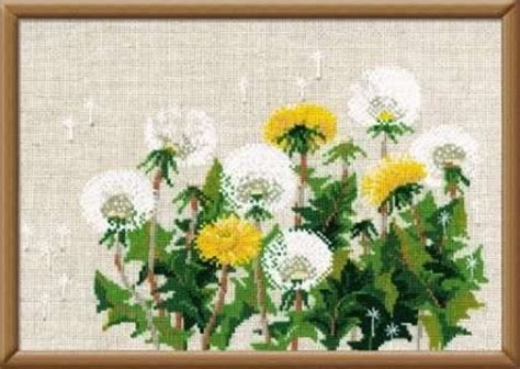 Free cross stitch online is another free addition to the list of websites to download cross stitch patterns. Free Cross stitch pattern Dandelions | DIY 100 Ideas