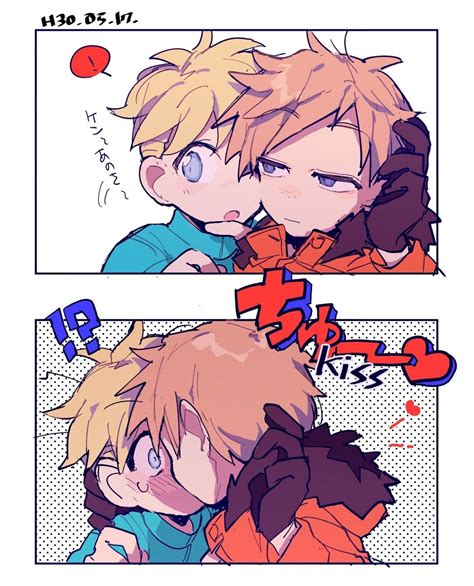 kenny x butters ~ so cute butters south park south park south park funny