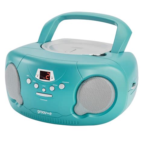 Buy Groov E Gvps733tl Portable Cd Player Boombox With Amfm Radio 3