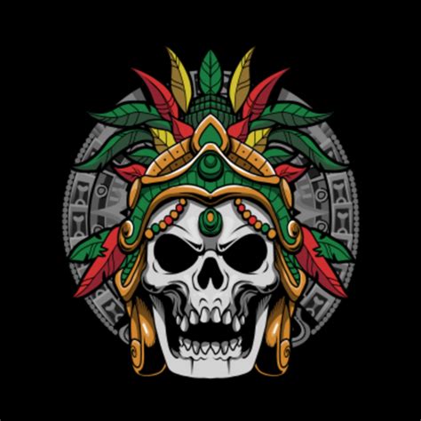 Aztec Inca Maya Culture Art Skull Warrior Aztec Phone Case Teepublic