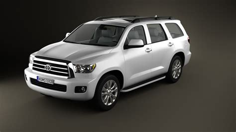 360 View Of Toyota Sequoia 2013 3d Model Hum3d Store