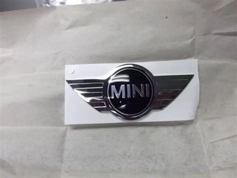 Mini Cooper Rear Emblem Logo Hardtop Convertable R50 R52 R53 R56 R57