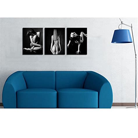 Sexy Nude Woman Canvas Prints For Bedroom Wall Decor Naked Girl Body