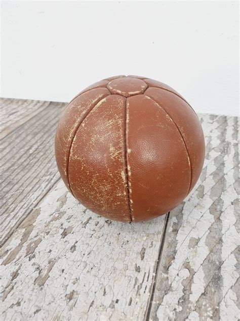 Vintage Leather Medicine Ball 10kg 1 Leather Catawiki