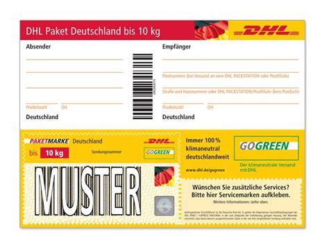 Dhl paketaufkleber international pdf / paketaufkleber international ausdrucken. Päckchen und Pakete - frankieren.de