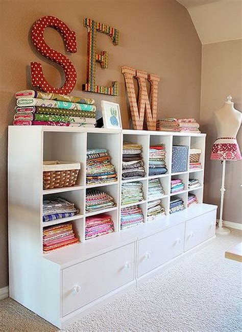 Sewing Room Storage And Organization Ideas 2017