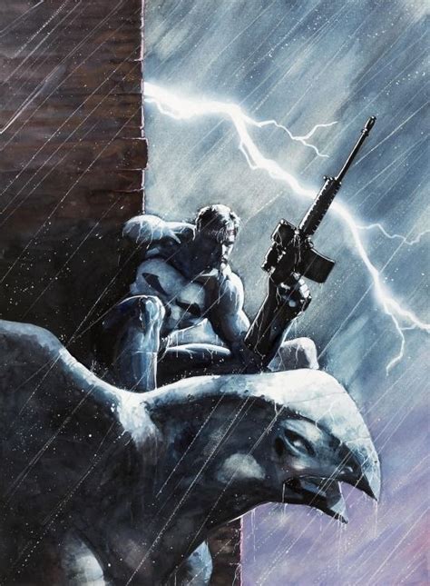 The Punisher Magazine Vol 1 14 Had A Painted Cover By Jim Lee