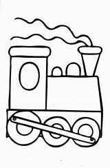 Coloring Train Caboose Popular Locomotive sketch template