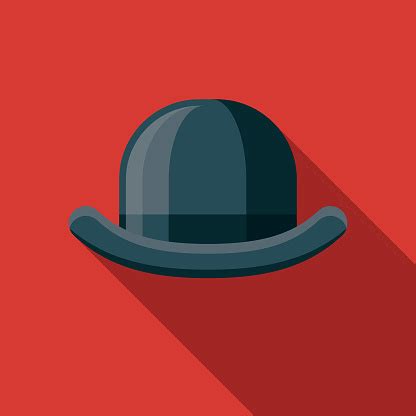 Hat svg derby, hd png download. Bowler Hat Design United Kingdom Icon Stock Illustration ...