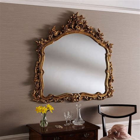 Decorative Gold Ornate Wall Mirror Decorative Gold Mirror