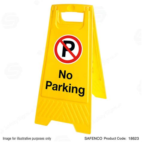 No Parking Floor Stand 18623