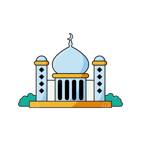 Mosques Clipart Vector Mosque Vector Design Mosque Vector Flat Png