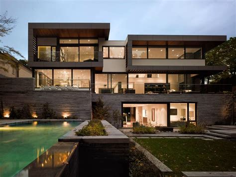 Особняк в Торонто от Belzberg Architects Modern Mansion Luxury Homes