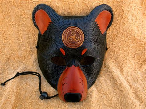 Custom Black Bear Mask By Merimask On Deviantart Bear Mask Animal
