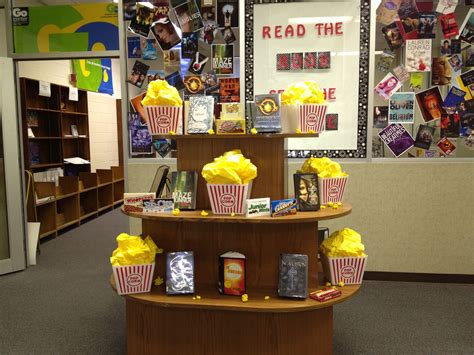 Pin by Lauren McCrary on Library Book Displays | School library displays, Library book displays ...