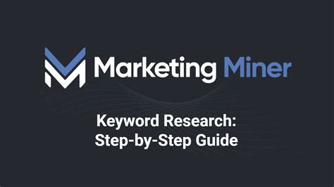 Keyword Research Step By Step Guide 2023