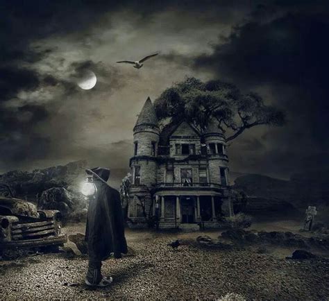 Art Gothic Scenery Fantasy World Dark Fantasy Scary Houses Kodak