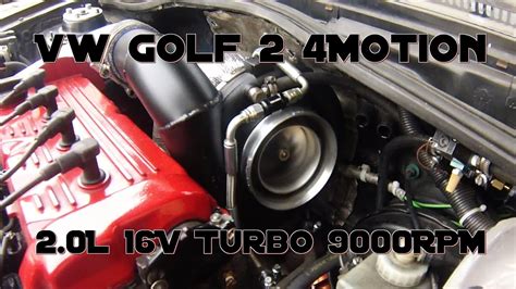 Vw Golf Mk2 Awd 16v Turbo 1150hp Test On Street Boba