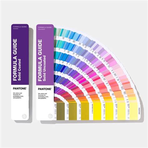 Pantone Shade Card Pantone Solid Chip And Swatches Coated And Uncoated