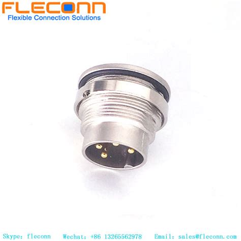 M16 4 Pole Male Ip67 Waterproof Mount Connector Connector Flickr