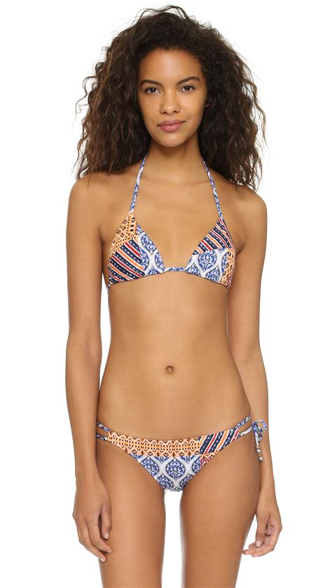 Tigerlily Synthetic Tark Bikini Top Lyst