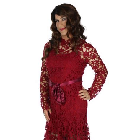 Crossdresser Red Dress With Matching Slip Dresstech Store