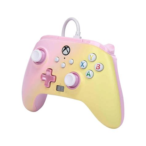 Powera Enhanced Wired Controller For Xbox Series Xs Pink Lemonade