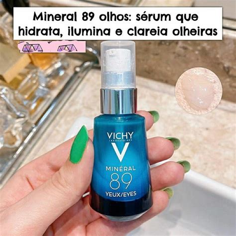 Mineral 89 Olhos Hidrata Ilumina E Ajuda A Clarear Olheiras 👉🏻 O Que A Marca Fala O Gel Sérum