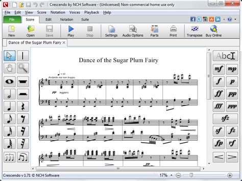 Free music notation and composition software to arrange your own professional quality sheet music using a wide array of. Crescendo Music Notation Editor latest version - Get best Windows software