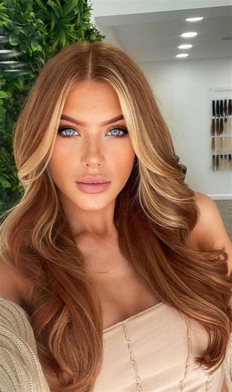 Hair Colour Ideas That You Should Try In Copper With Blonde Face Frame