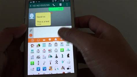 Samsung Galaxy S5 How To Insert Smiley Icons Symbols Into A Text