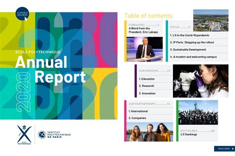 Calaméo Ecole Polytechnique Annual Report 2020