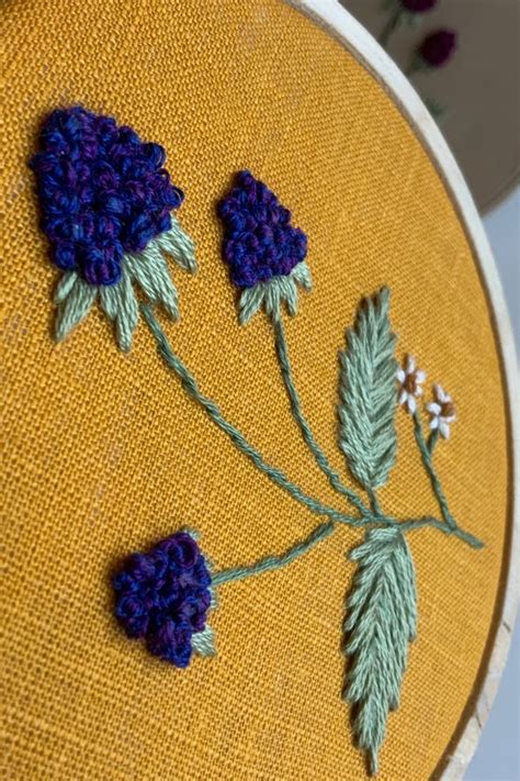Hand Embroidery Tutorialhow To Embroider Berries Easy Hand Embroidery