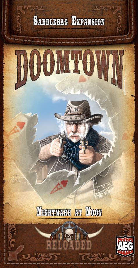 Doomtown Reloaded Nightmare At Noon Nightmare Reloading Board Games