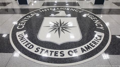 Cia Central Intelligence Agency Crime Usa America Spy Logo Desktop Background