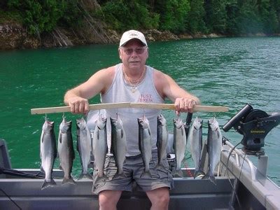 This lake is typically quite full Green Peter Reservoir Kokanee Fishing - Tips from a ...