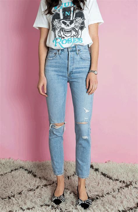 Jamie Hi Rise Classic Vintage Style High Rise Jeans Agolde