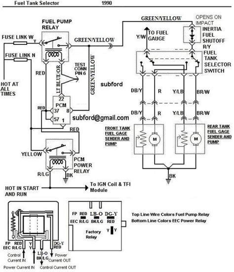 Help With 1990 F150 5 Liter Fuel Pumps And Relay Ford Truck Enthusiasts Forums