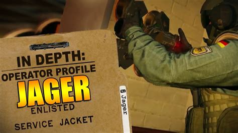 Rainbow Six Siege Operator Profile Jager Youtube