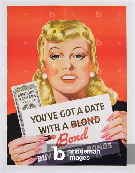Image Of Youve Got A Date With A Bond Poster Advertising Victory By Canadian School 20th